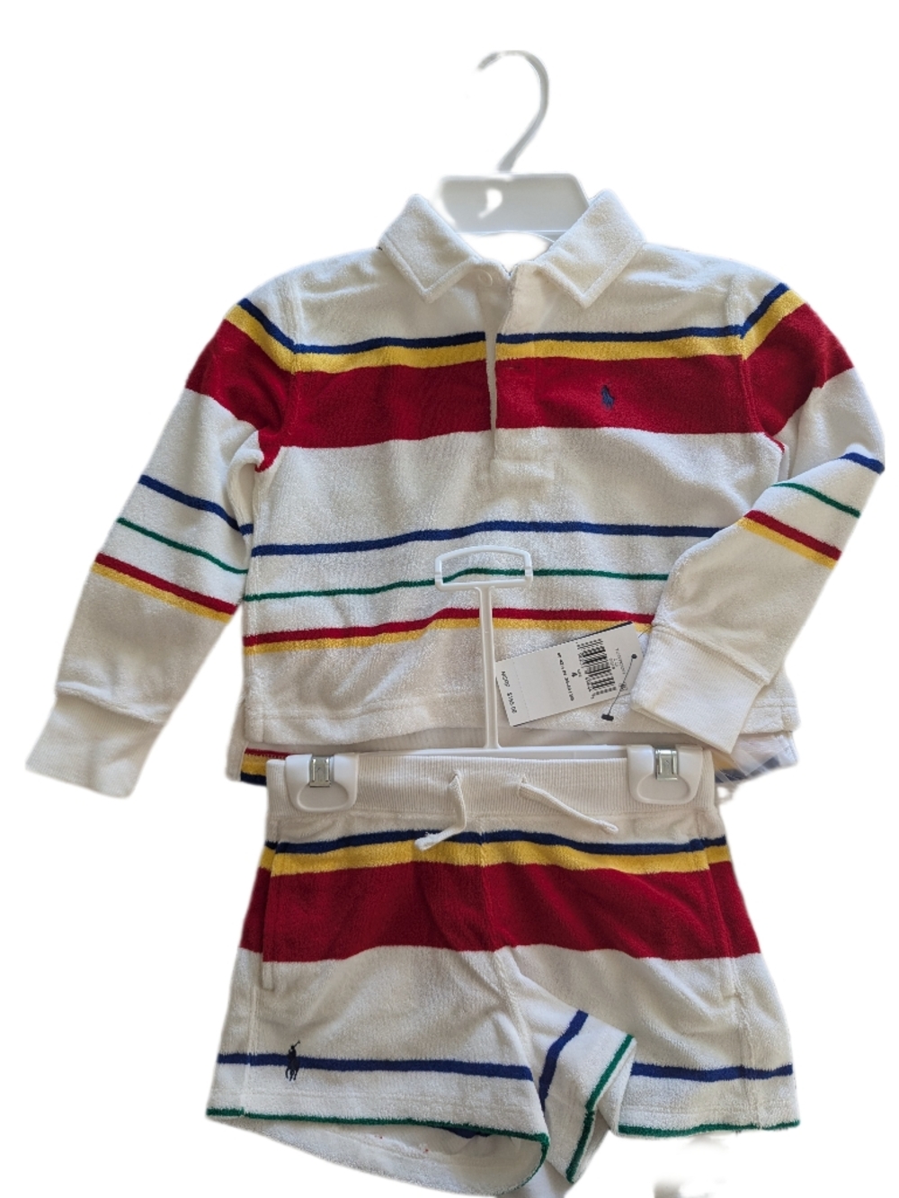 Polo Ralph Lauren Striped Terry Set